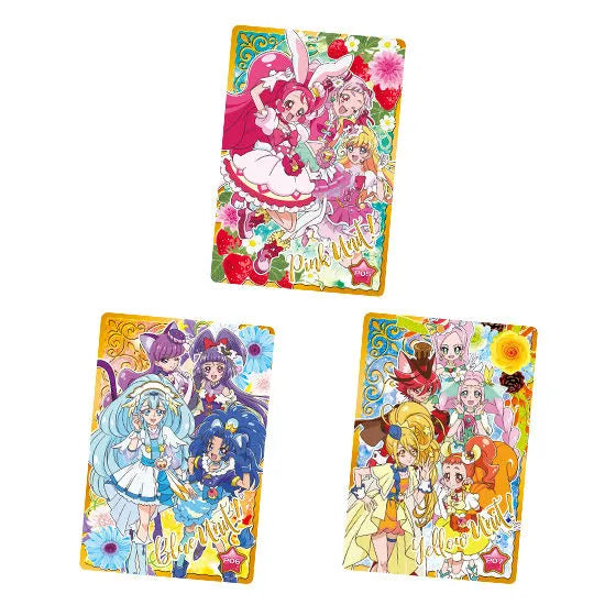 プリキュアオールスターズ キラキラカードグミ 15th Anniversary Memories