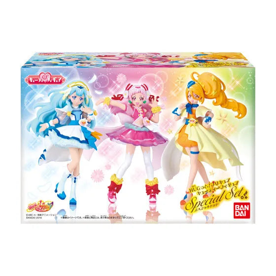 HUGっとプリキュア キューティーフィギュア キュアエール キュアアンジュ キュアエトワール