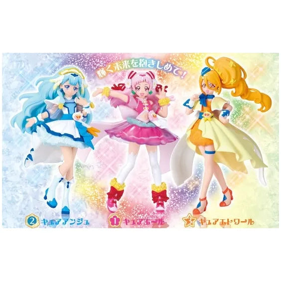 HUGっとプリキュア キューティーフィギュア キュアエール キュアアンジュ キュアエトワール