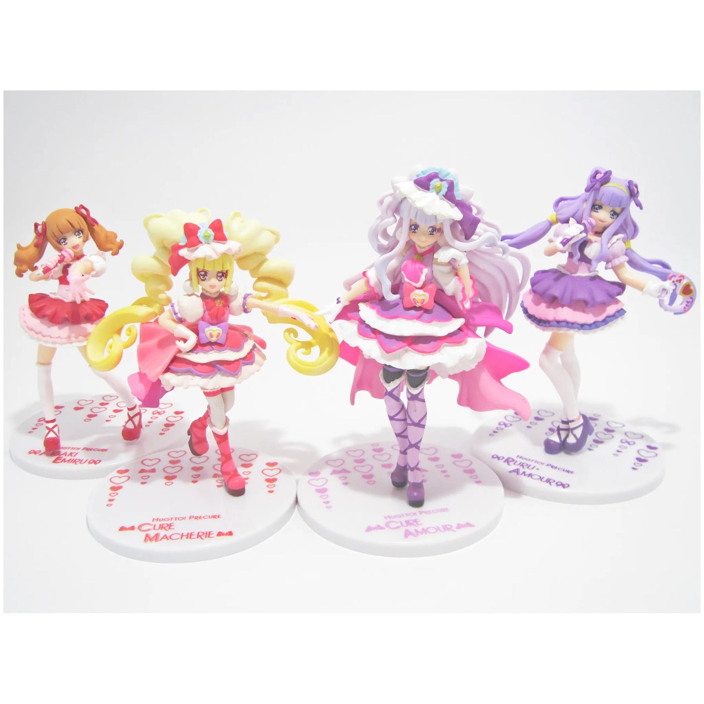 HUGっとプリキュア キューティーフィギュア キュアマシェリ キュアアムール 愛崎えみる ルールー