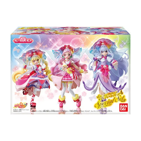 HUGっとプリキュア キューティーフィギュア キュアエール キュアマシェリ キュアアムール マザーハートスタイル